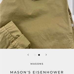 Mason's Eisenhower Tan / Khaki Cotton Chinos